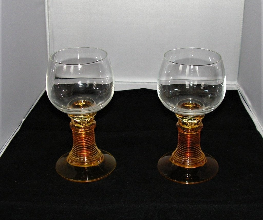 Mooie Roemer Wijnglazen, Glas of Glazen, ., Vintage, Ophalen of Verzenden