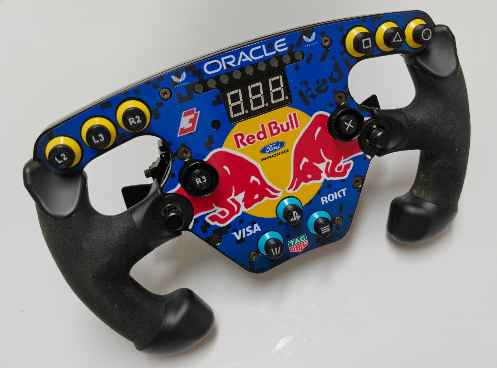 Fanatec ClubSport steering wheel F1 (V1) Red Bull Racing, Racestuur, Gebruikt, Force feedback, Fanatec