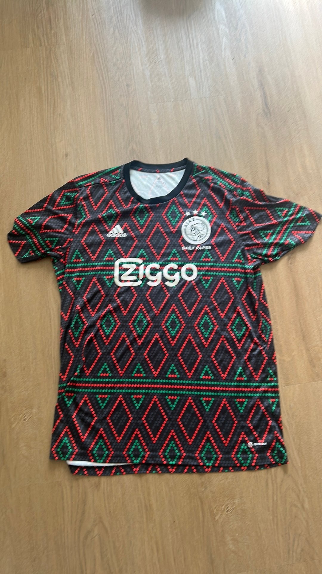 Ajax shirt Daily Paper XL, Sport en Fitness, Maat XL, Ophalen of Verzenden, Zo goed als nieuw, Shirt