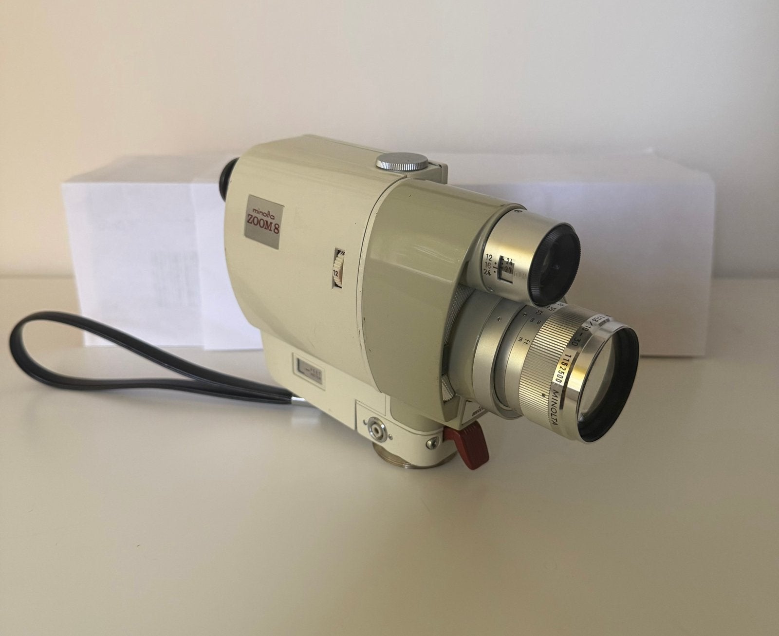 Minolta Zoom 8 Zoom Reflex filmcamera, Verzenden, 1960 tot 1980, Filmcamera