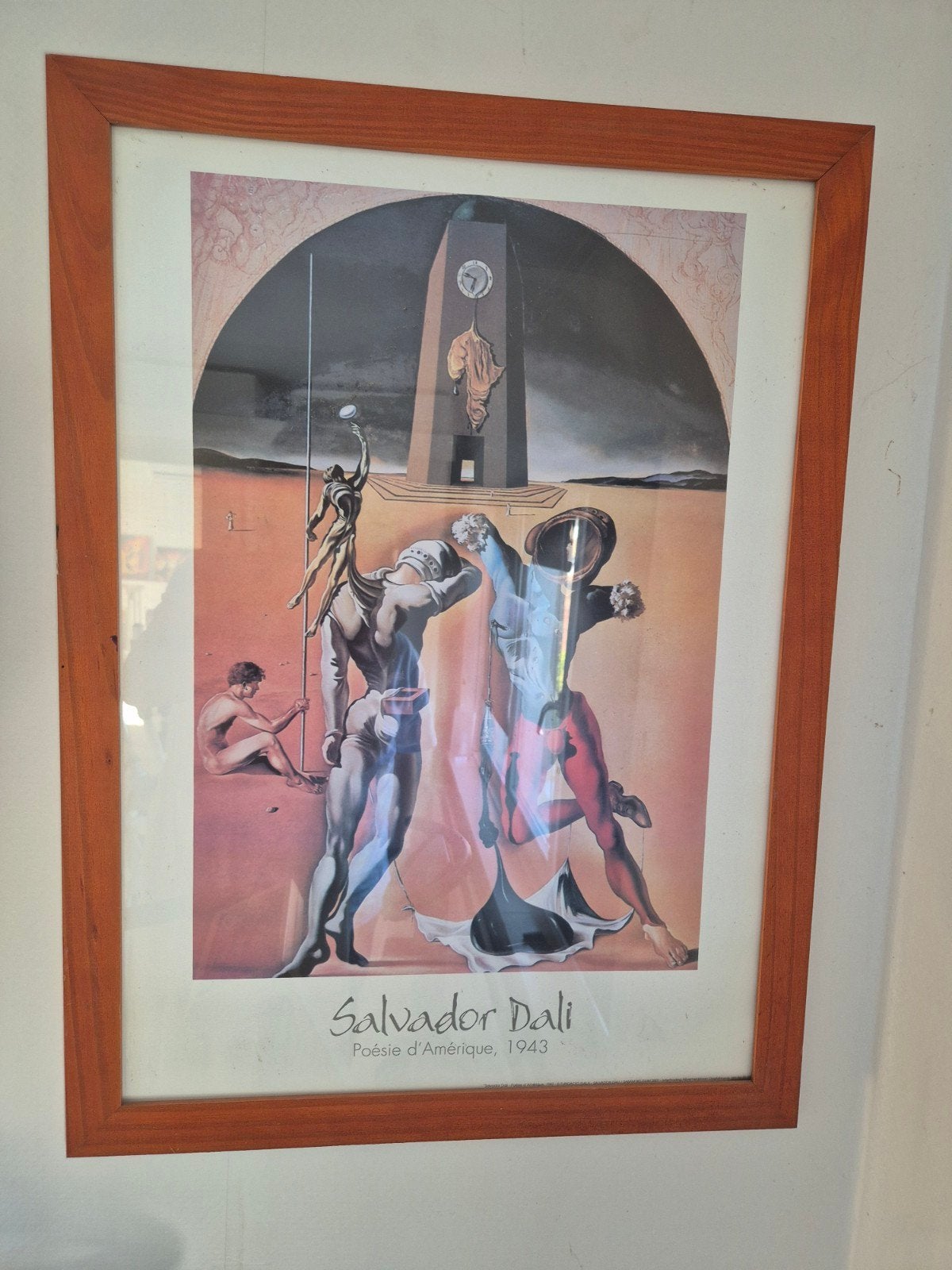 Set Salvador Dalí Prints - Poésie d'Amérique & Réminiscence, Ophalen, 50 – 75, Minder dan 50 cm, Gebruikt