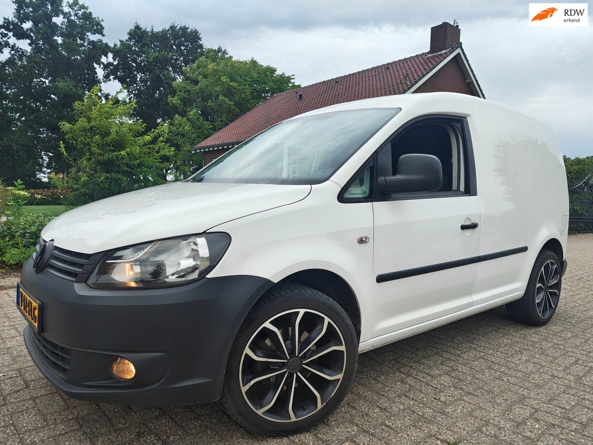 Volkswagen Caddy 1.2 TSI 105pk, Airco Navi Trekhaak Zijdeur, Voorwielaandrijving, Stof, Gebruikt, 4 cilinders