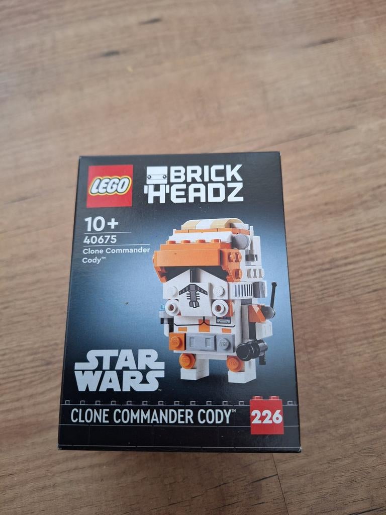LEGO BrickHeadz 40675 Clone Commander Cody Star Wars, Star Wars, Lego, Nieuw, Ophalen of Verzenden