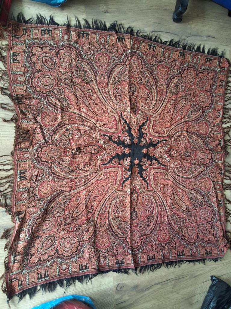 Oud tafel , wandkleed, Antiek en Kunst, Ophalen