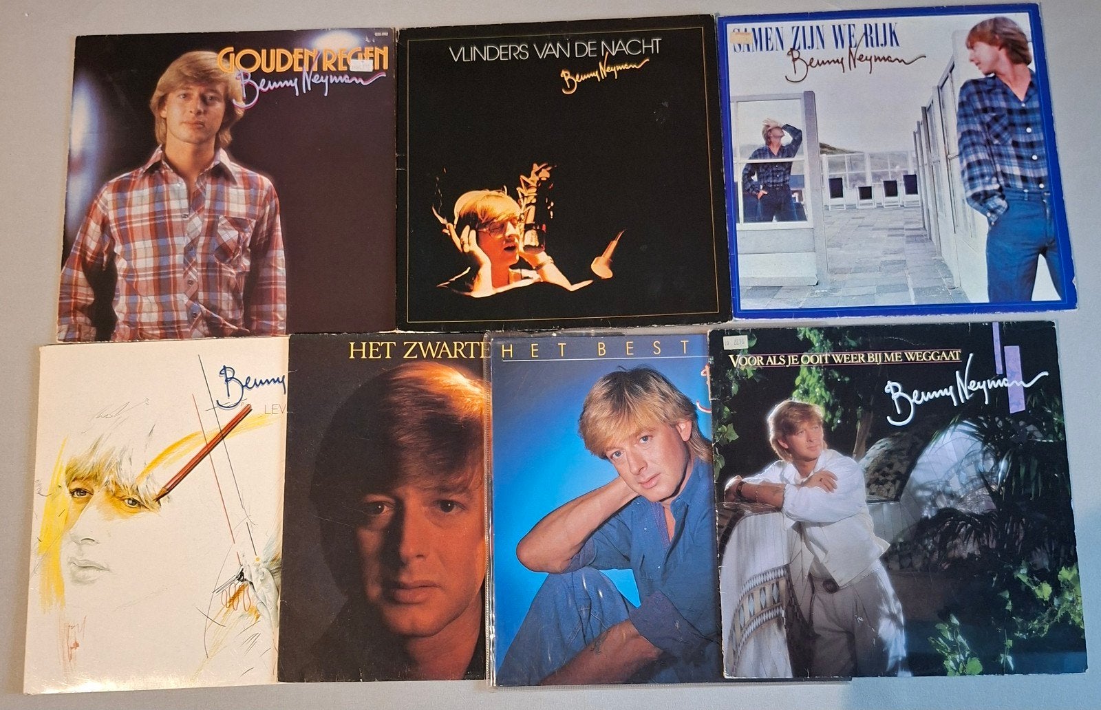 Benny Neyman Vinyl Platencollectie - 7 LP's o.a. Vrijgezel!, Ophalen of Verzenden