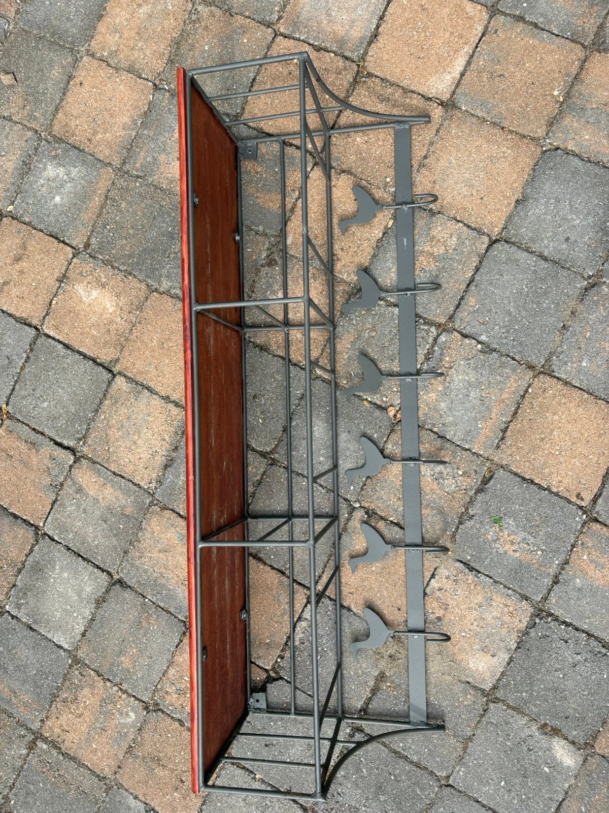 Metalen Kapstok , hangend model, Gebruikt, Minder dan 100 cm, Metaal, Ophalen