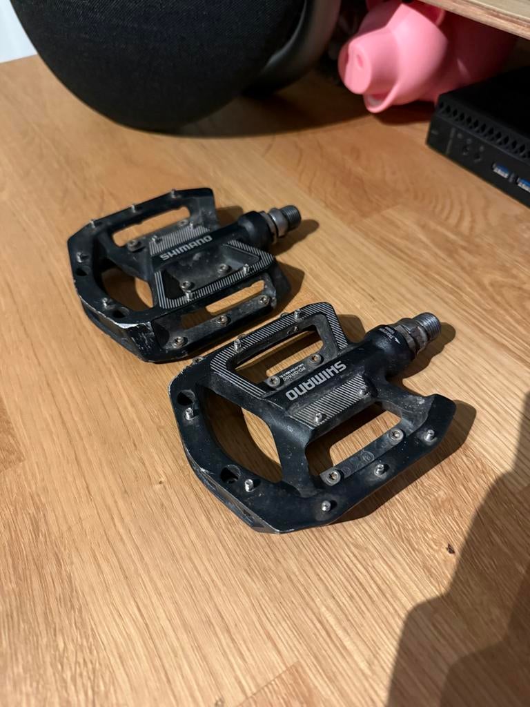 Shimano mountainbike pedalen, Ophalen, Zo goed als nieuw, Mountainbike