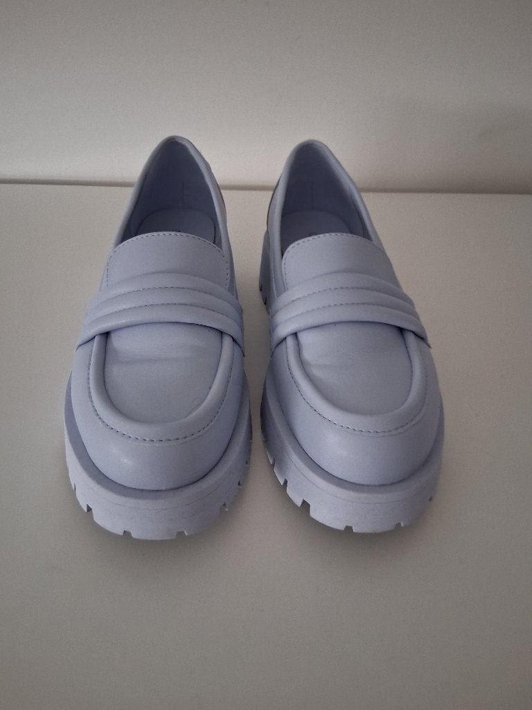ONYGO lichtblauwe instappers mt.38 *ZGAN*, Ophalen, Blauw, Instappers, ONYGO