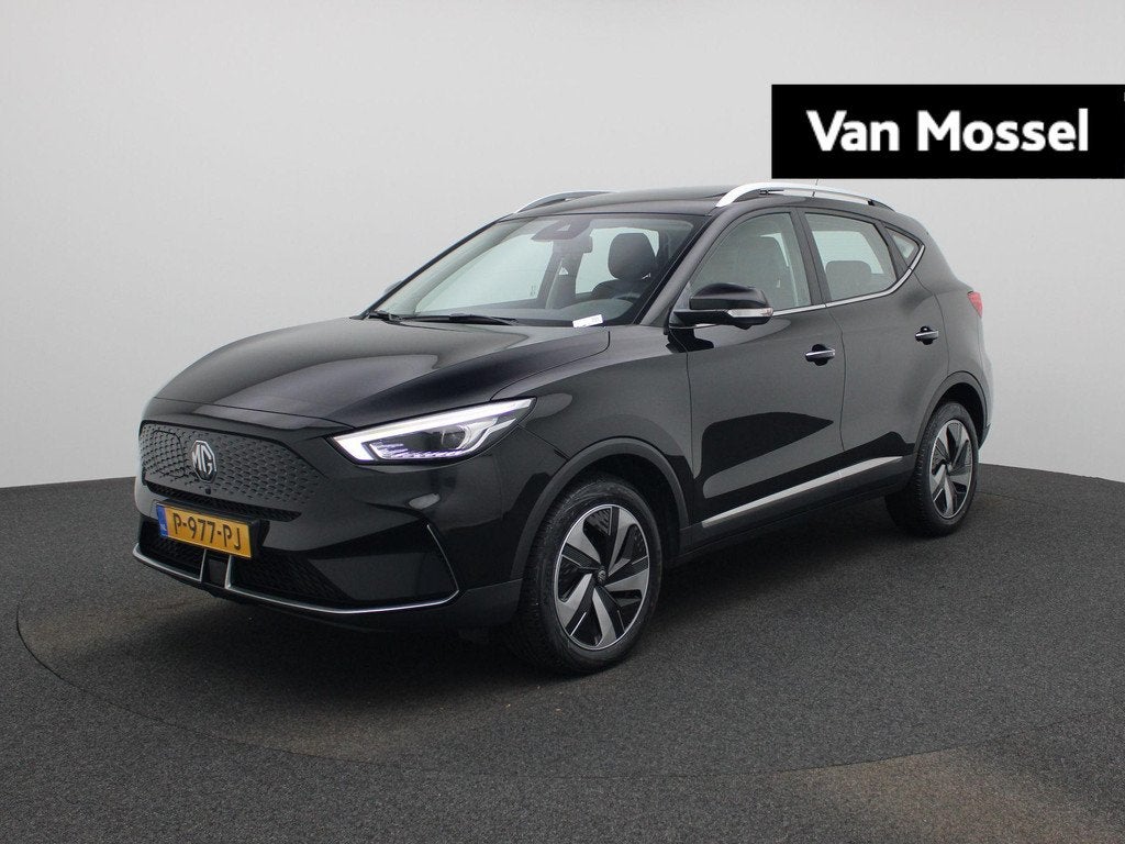 MG ZS EV Standard Range Luxury 50 kWh | Navi | Leder | Panor, Auto's, MG, 12 maanden, Gebruikt, ZS, Zwart