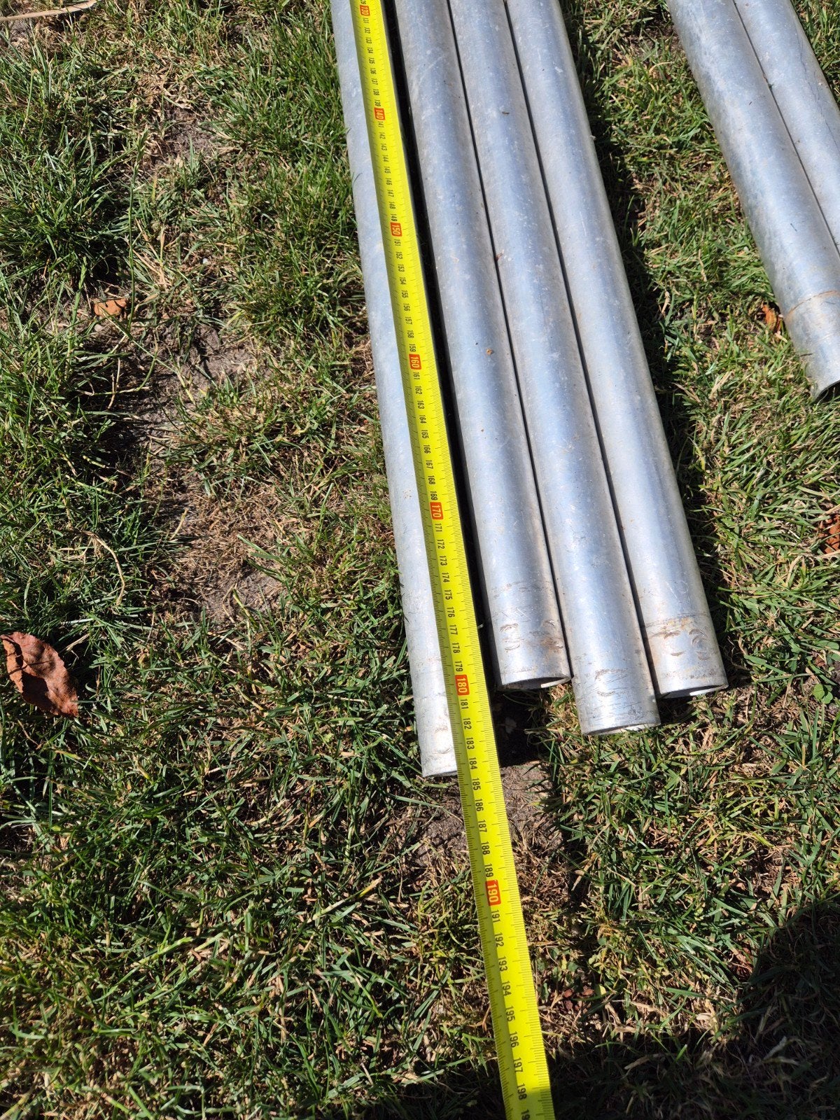 Aluminium buizen - Diverse lengtes en diameters, Doe-het-zelf en Verbouw, Hout en Planken, Gebruikt, Overige typen, Ophalen of Verzenden