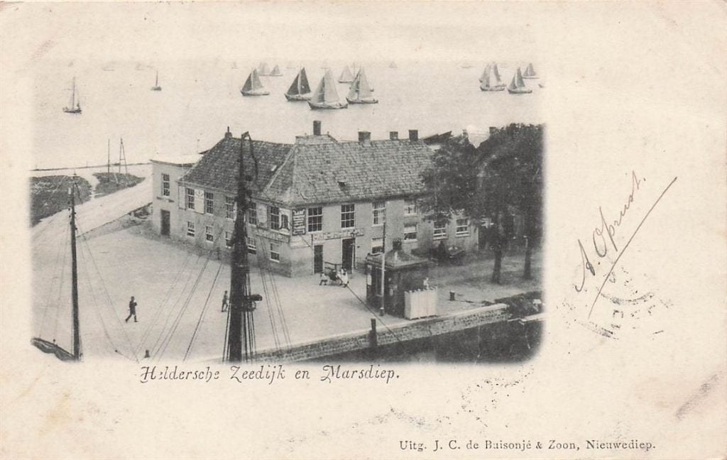 703-350-013 Den Helder Heldersche Zeedijk en Marsdiep, Verzenden, Voor 1920, Noord-Holland