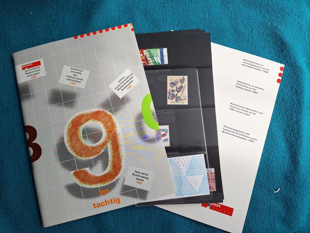 Jaarset Nederlandse postzegels 1989, Postzegels en Munten, Postzegels | Nederland, Ophalen of Verzenden, Na 1940, Postfris