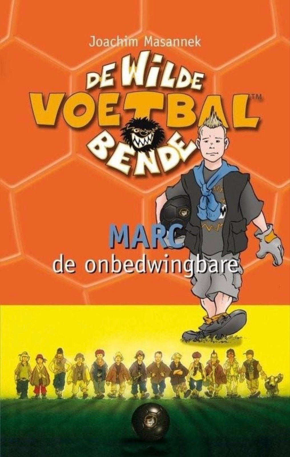 De wilde voetbalbende 13 - Marc de onbedwingbare, Boeken, Verzenden, Zo goed als nieuw