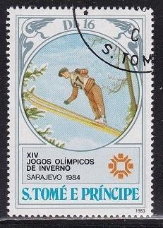 4367 - Sao Tomé E Principe michel 870A gestempeld , Olym, Postzegels en Munten, Postzegels | Afrika, Verzenden, Overige landen