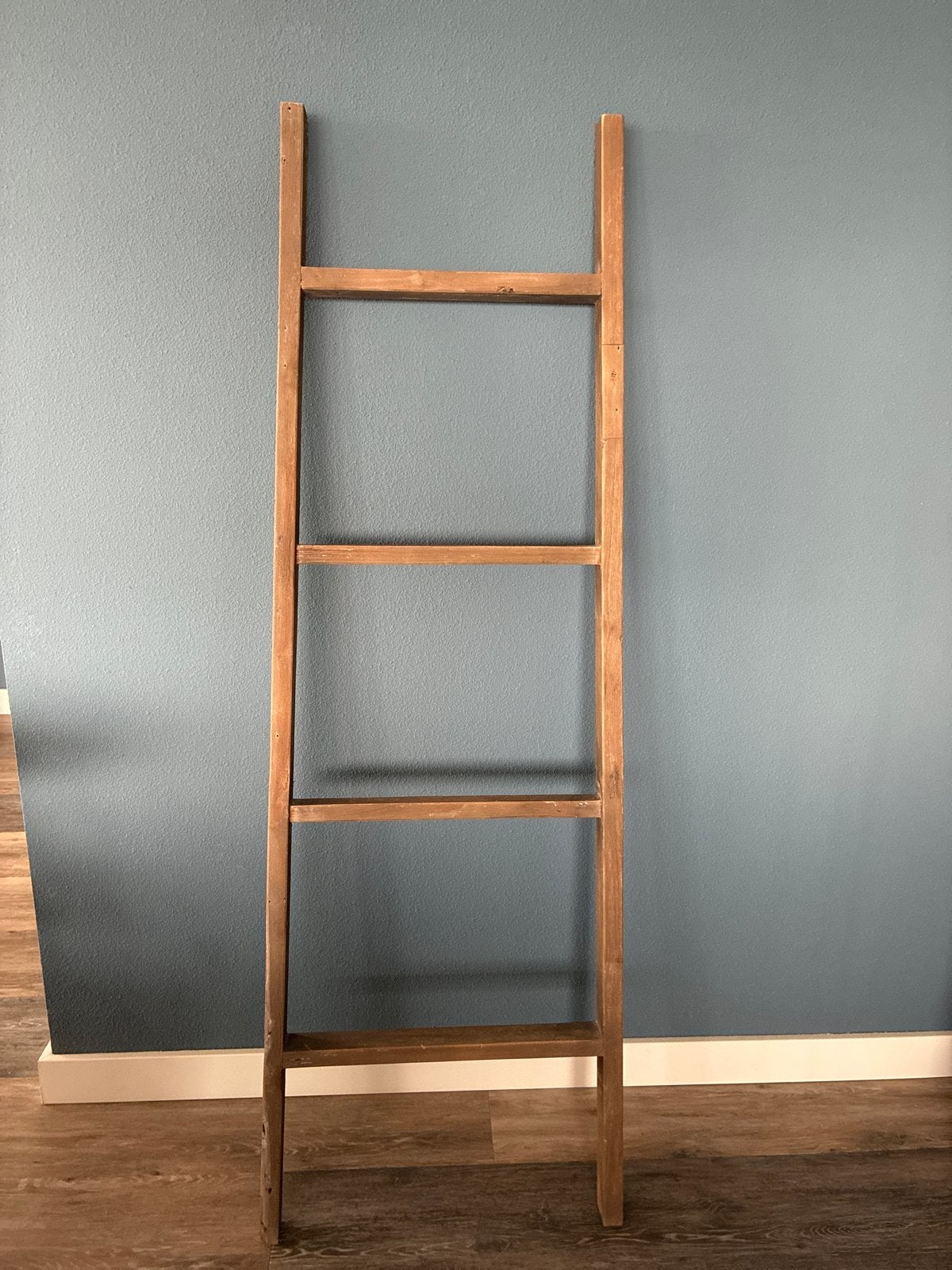 Decoratieve houten ladder - Rustieke stijl, Ophalen, Hout, Gebruikt, Landelijk