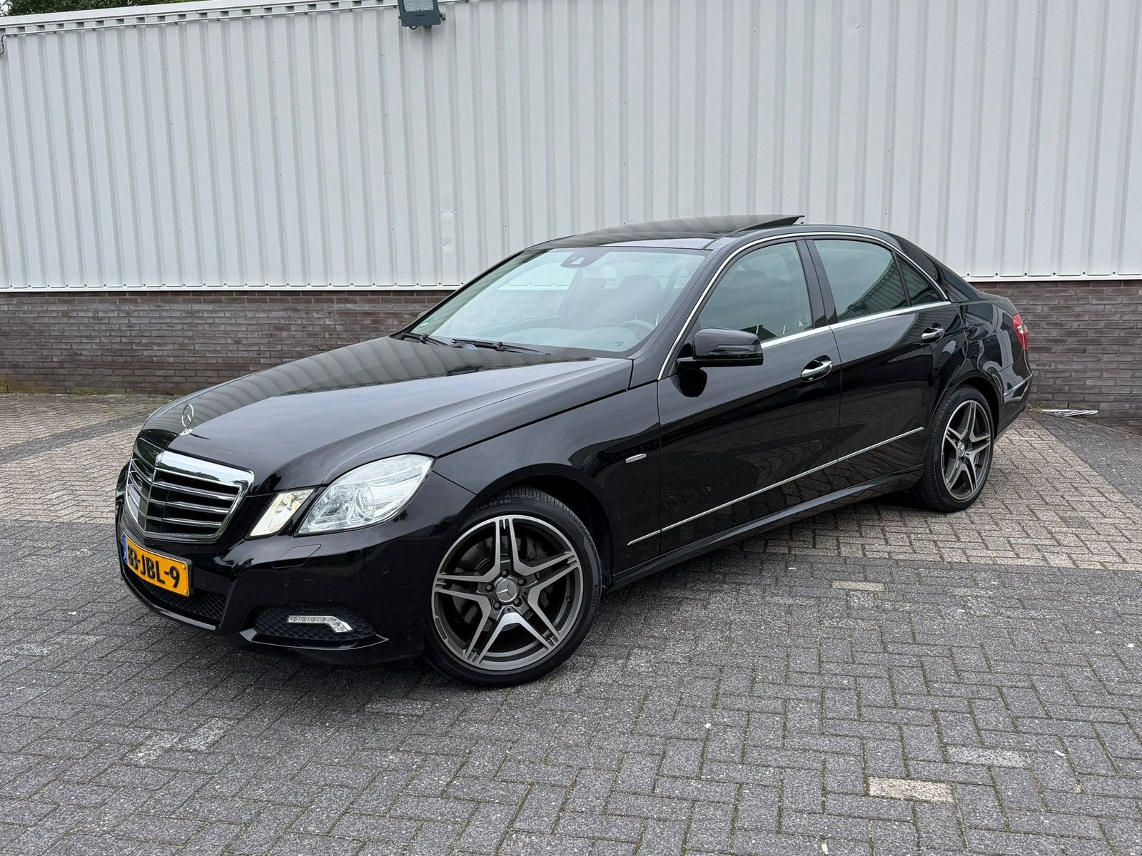 Mercedes-Benz E-Klasse E350 CDI AUT 2009 Zwart vol opties, Auto's, Mercedes-Benz, Automaat, Euro 5, Achterwielaandrijving, Zwart