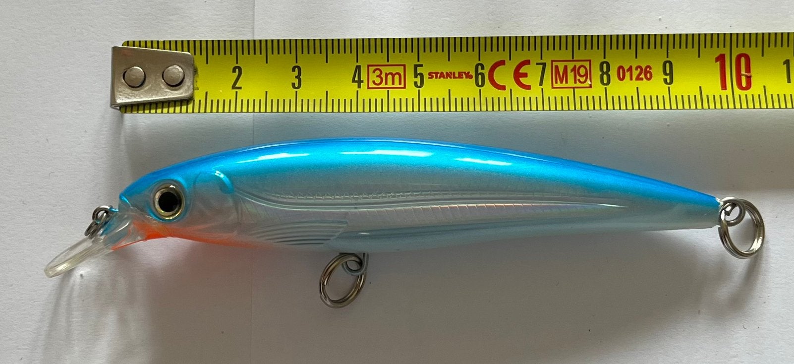 Rapala Blauw 10cm 13/14 Gram ZIE ALLE FOTO’S, Watersport en Boten, Ophalen of Verzenden