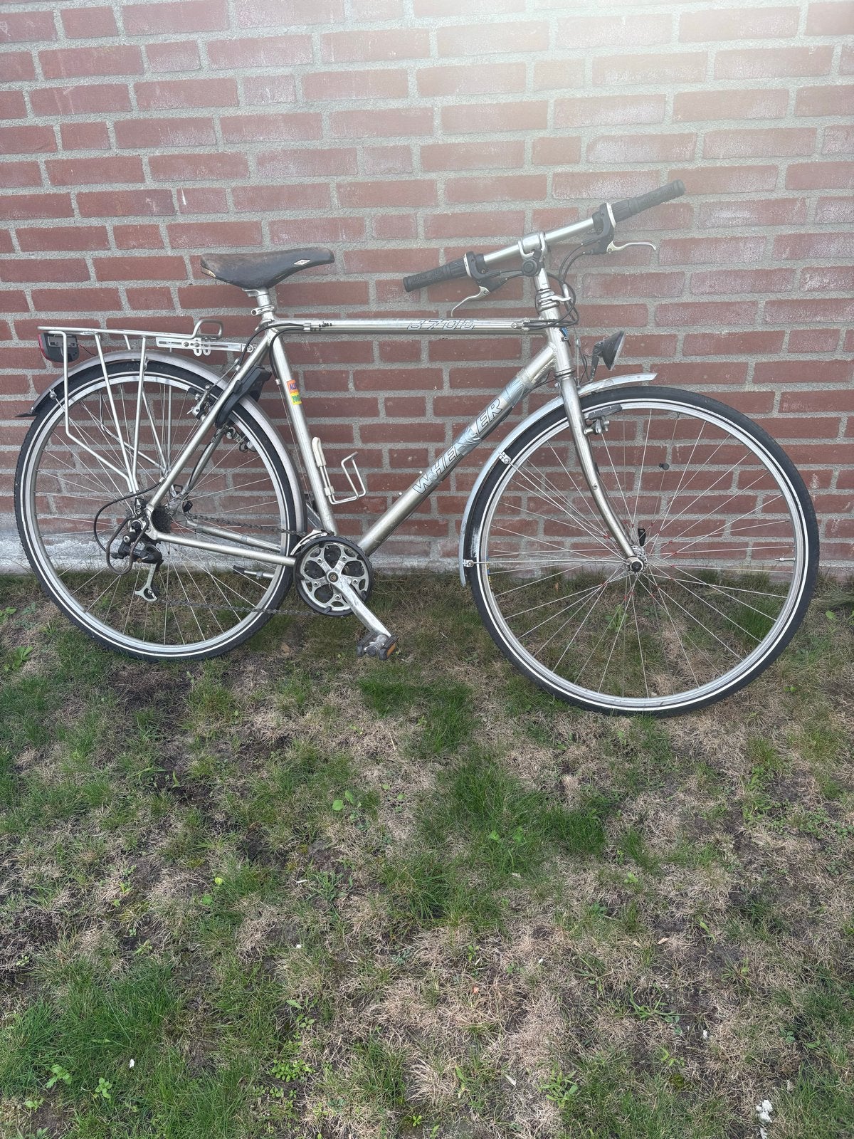 Wheeler 3700 herenfiets - Gebruikt, Gebruikt, Velgrem, Versnellingen, 53 tot 57 cm