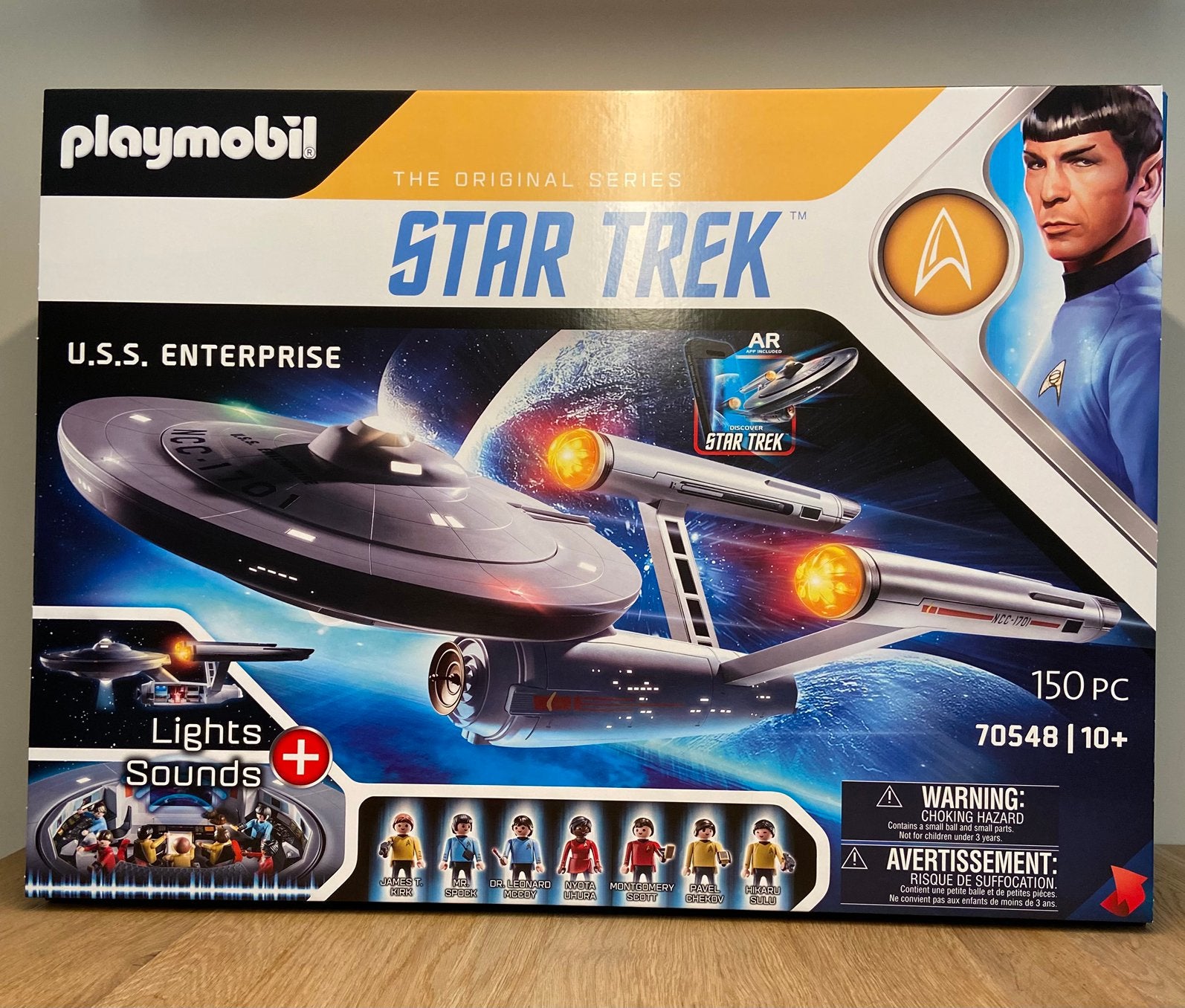 Playmobil Star Trek Enterprise 70548 – nieuw in doos, Hobby en Vrije tijd, Ophalen, Zo goed als nieuw, Groter dan 1:72, Overige merken