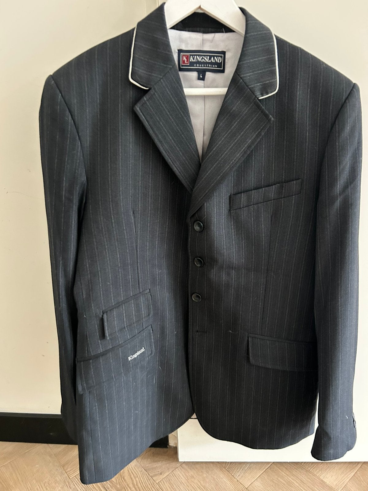 Dressuur jasje kingsland mannen L, Dieren en Toebehoren, Ophalen of Verzenden, Zo goed als nieuw, Dressuur, Bovenkleding
