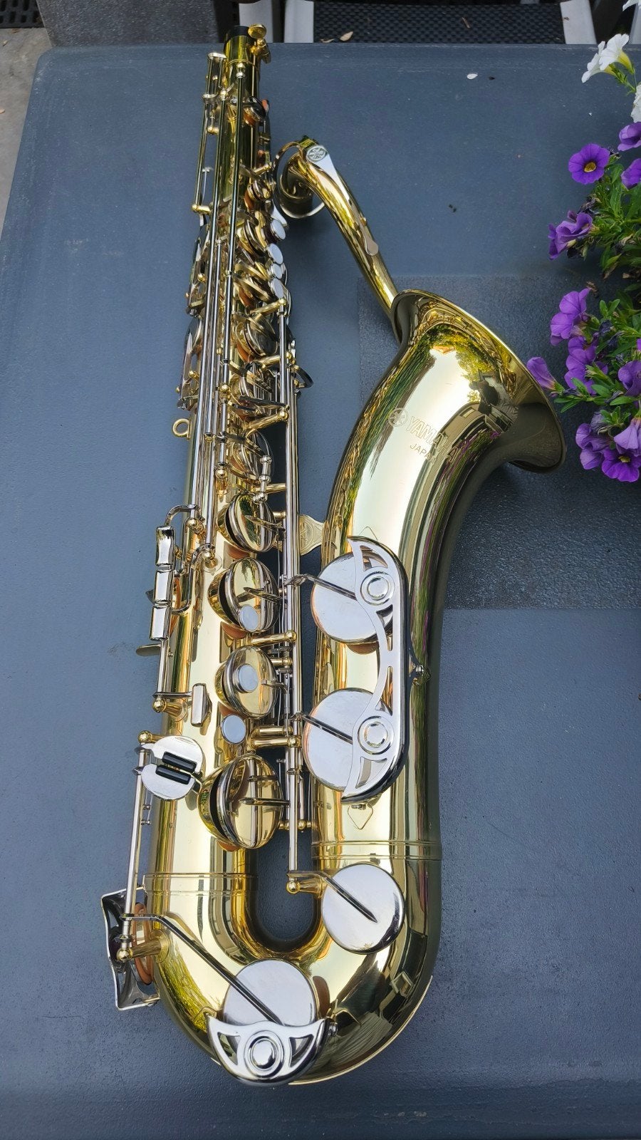Yamaha Tenorsaxofoon YTS-23 met koffer -  Nieuw, Muziek en Instrumenten, Blaasinstrumenten | Saxofoons, Zo goed als nieuw, Tenor