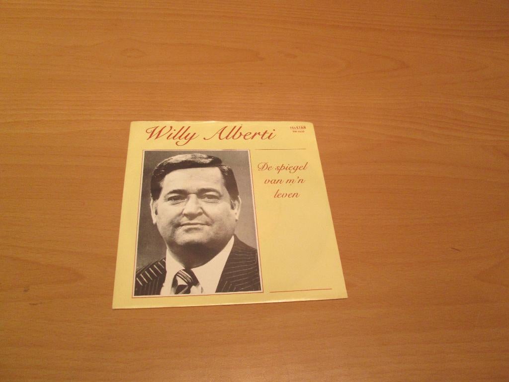 2 singles van Willy Alberti (ook per stuk te koop), Ophalen of Verzenden, Gebruikt, Pop