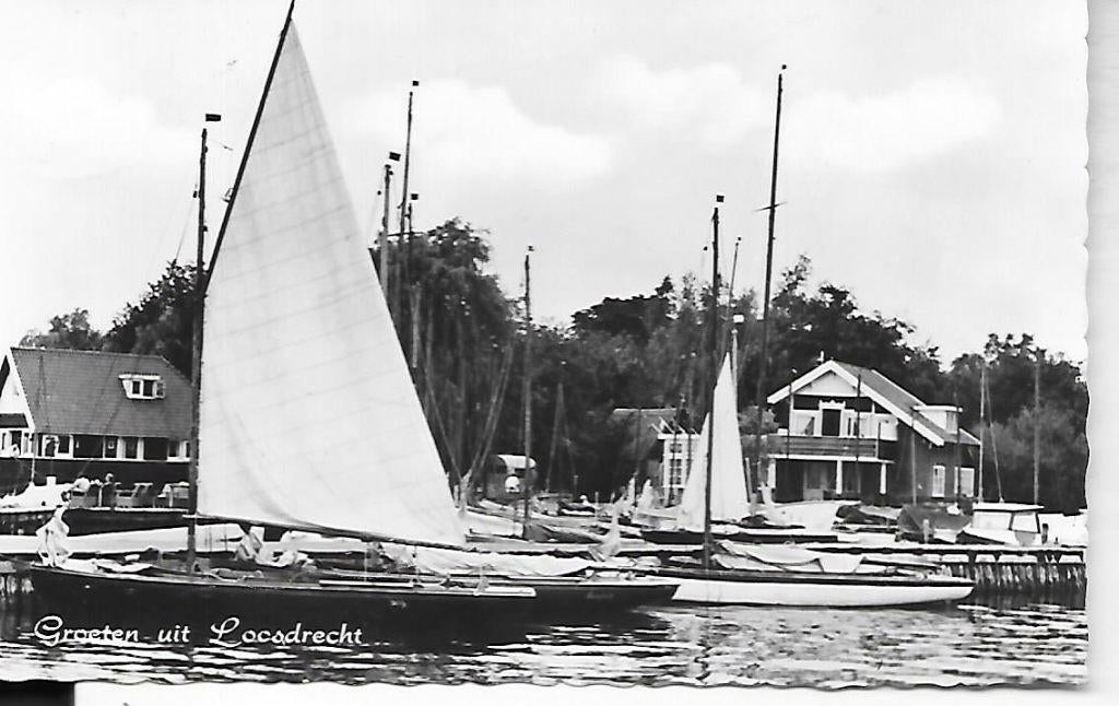 Oud Loosdrecht, jachthaven "Ottenhome" 1964, Verzenden, 1960 tot 1980, Gelopen, Noord-Holland