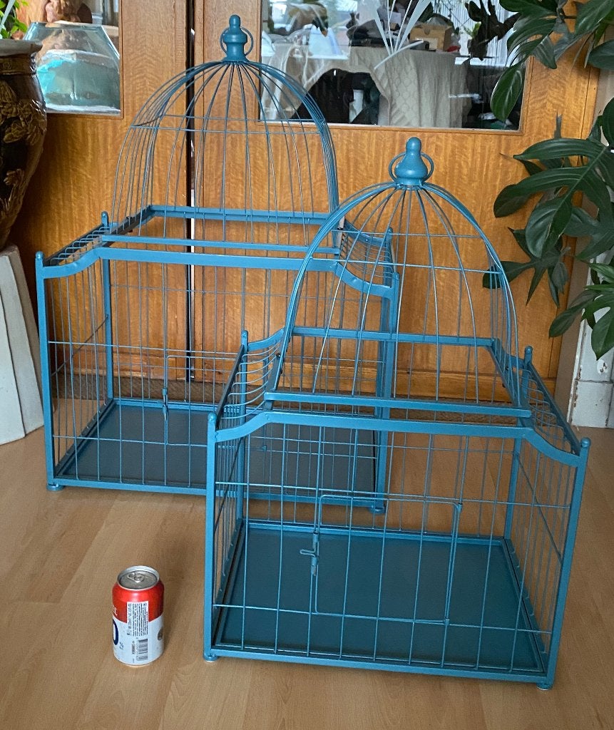 Grote Kooien van Kaemingk Season Decorations - In kleur Aqua, Huis en Inrichting, Ophalen, Zo goed als nieuw, Metaal