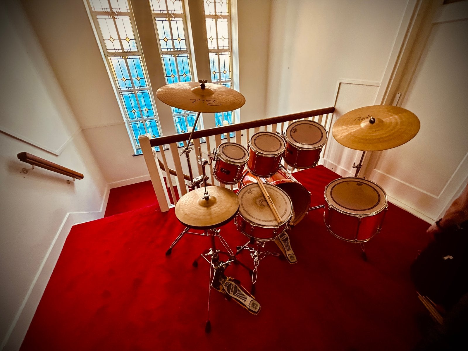 Mapex Mars Pro Series Drumstel met Paiste bekkens, Ophalen, Gebruikt, Overige merken