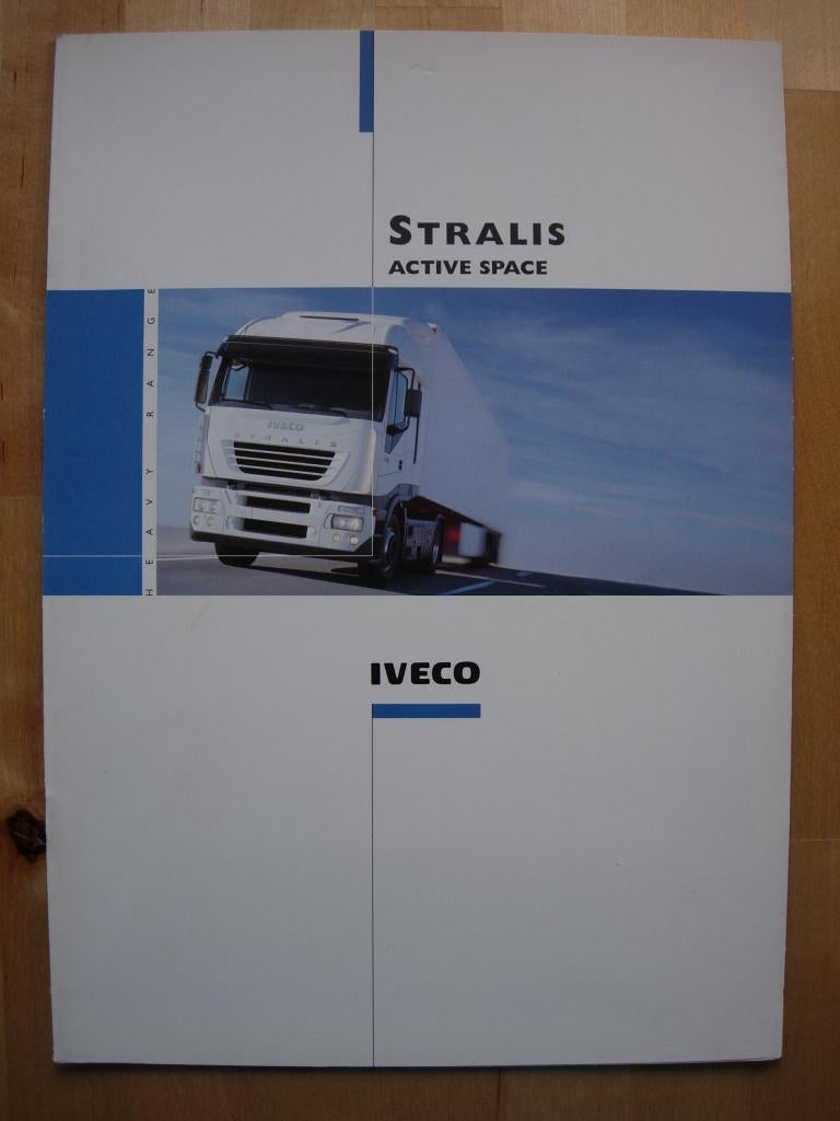 Iveco Stralis 2001 Brochure, Boeken, Iveco, Ophalen of Verzenden, Zo goed als nieuw, Overige merken