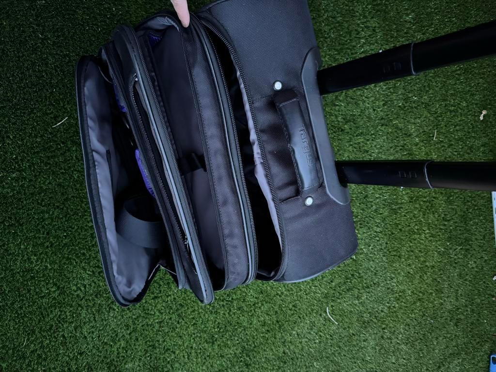 Targus Trolleytas voor Laptop - Zwart, Ophalen of Verzenden, 15 inch, Gebruikt, Trolleytas