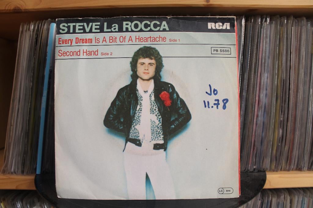7" Single Steve La Rocca - Every Dream (Is A Bit Of A Hearta, Gebruikt, 7 inch, Single, Ophalen of Verzenden