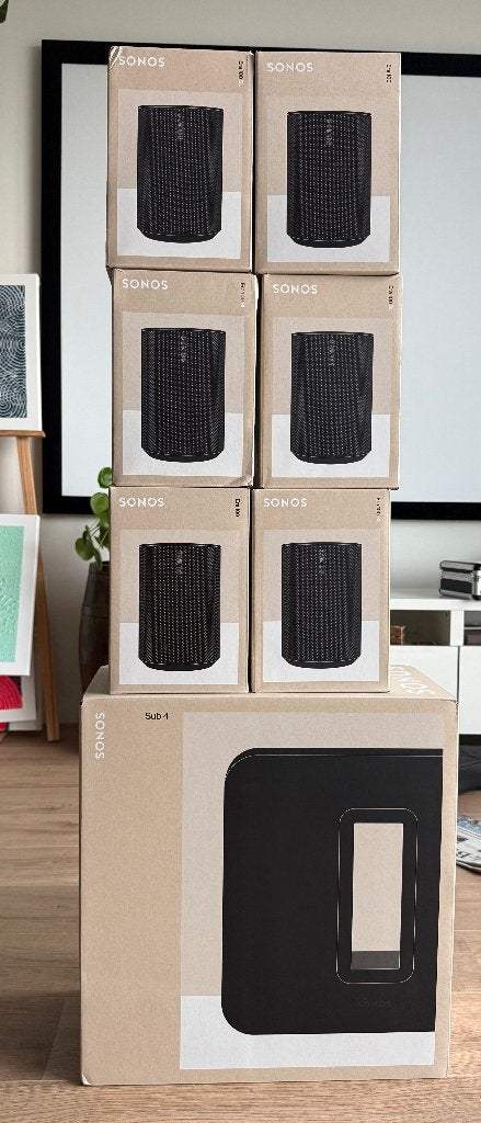 Sonos dozen Era 100, Era 100 SL, Sub4, Arc Ultra