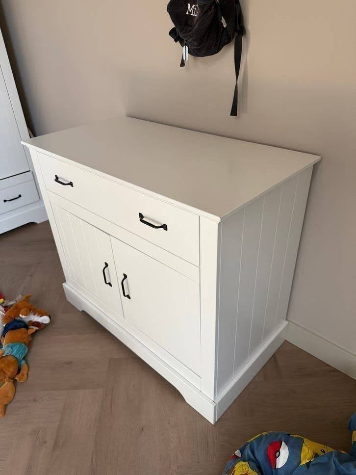 Baby kamerset, commode, kledingkast en kapstok, stevig!, Ophalen of Verzenden