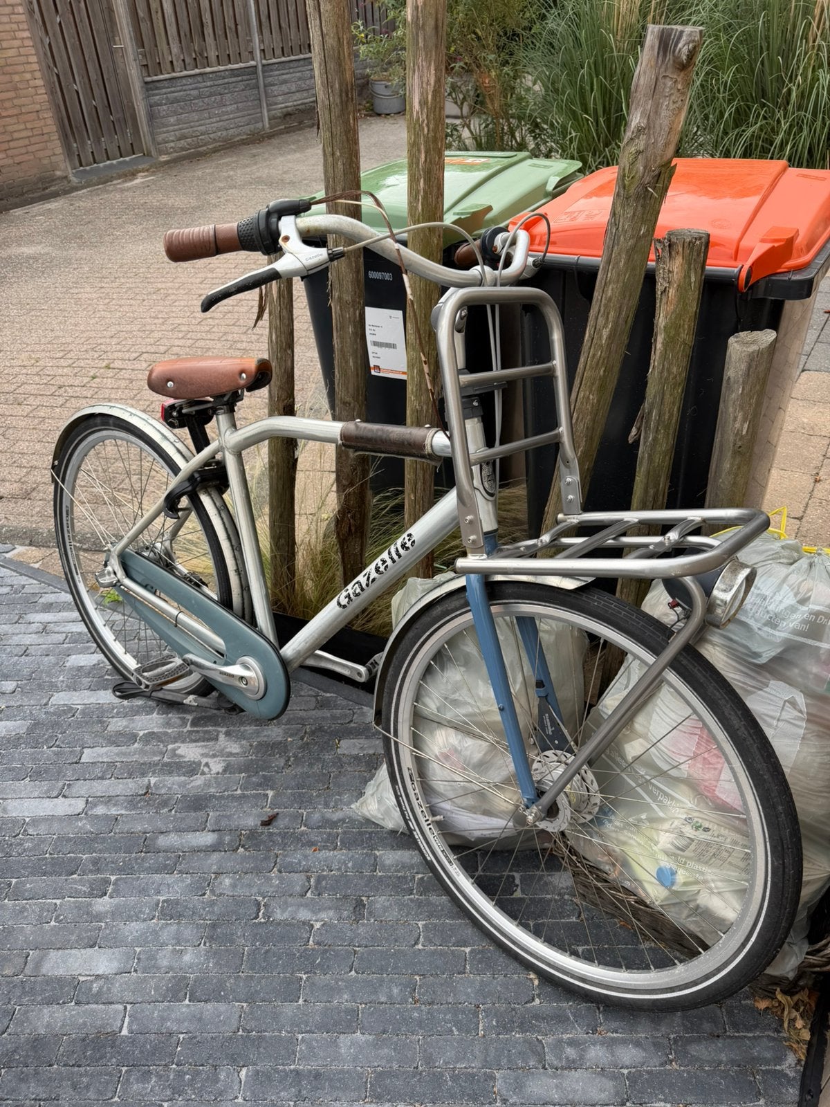 Gazelle fiets, Fietsen en Brommers, Fietsen | Heren | Herenfietsen, Ophalen, Gebruikt, Versnellingen, 57 tot 61 cm