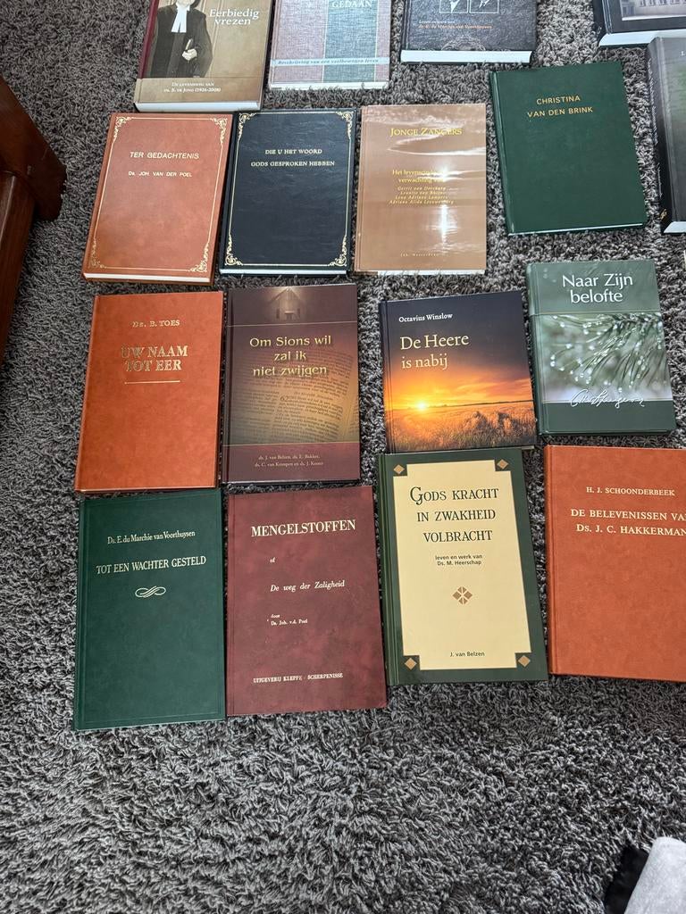 Diverse theologische boeken/prekenboeken - uitstekende staat, Ophalen of Verzenden, Zo goed als nieuw, Christendom | Protestants