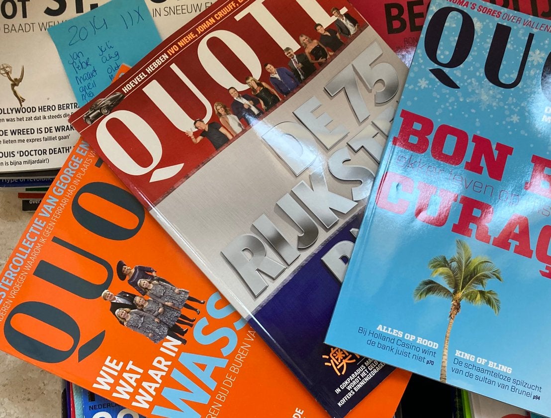 Quote magazine 56 stuks, Ophalen, Gelezen, Overige typen