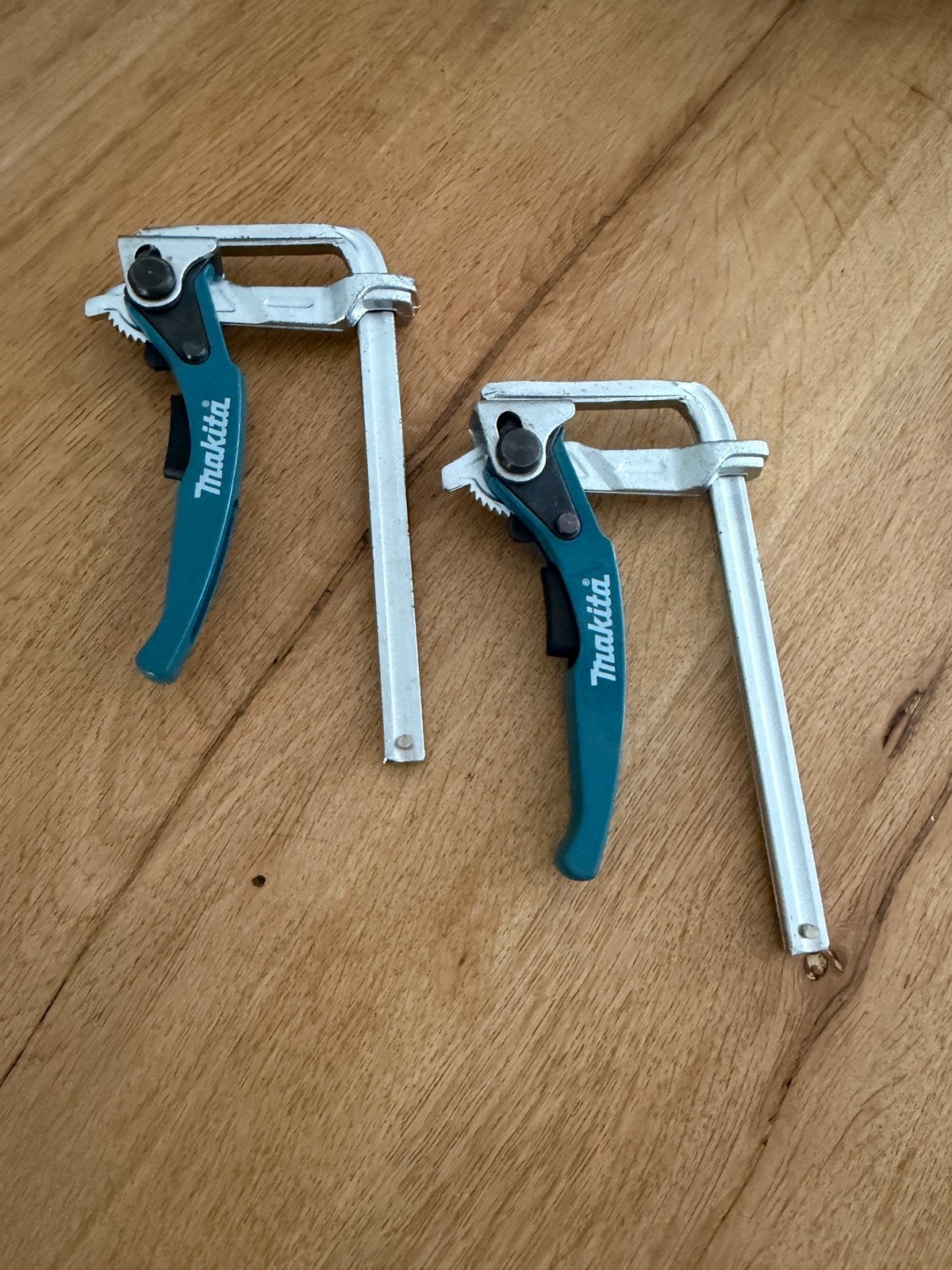 Makita geleiderail snelspanklem set (199826-6), Ophalen of Verzenden, Nieuw, Klem, Makita