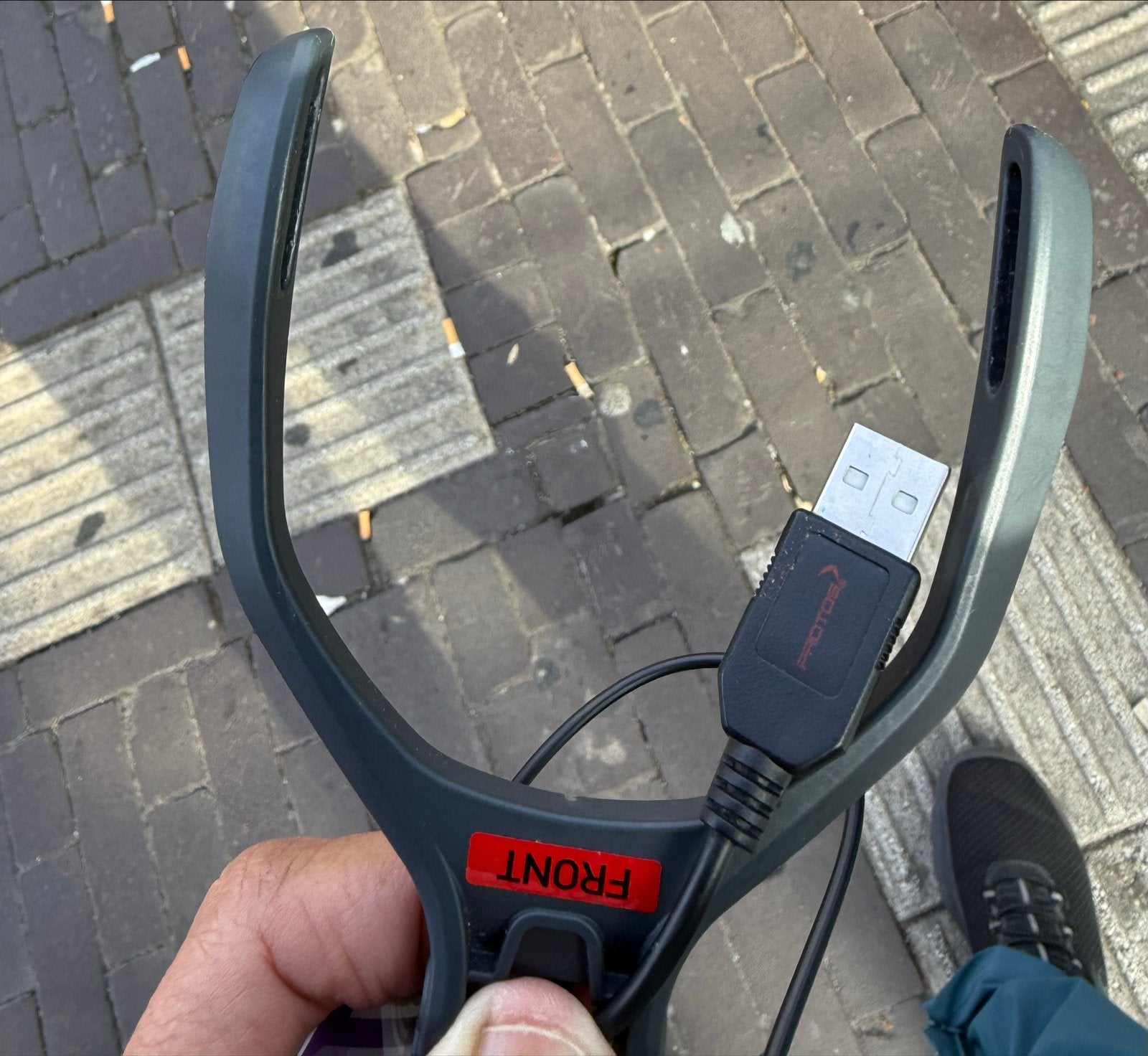 Proton USB-kabel  protos bt com bluetooth gehoorbescherming, Ophalen of Verzenden, Gebruikt
