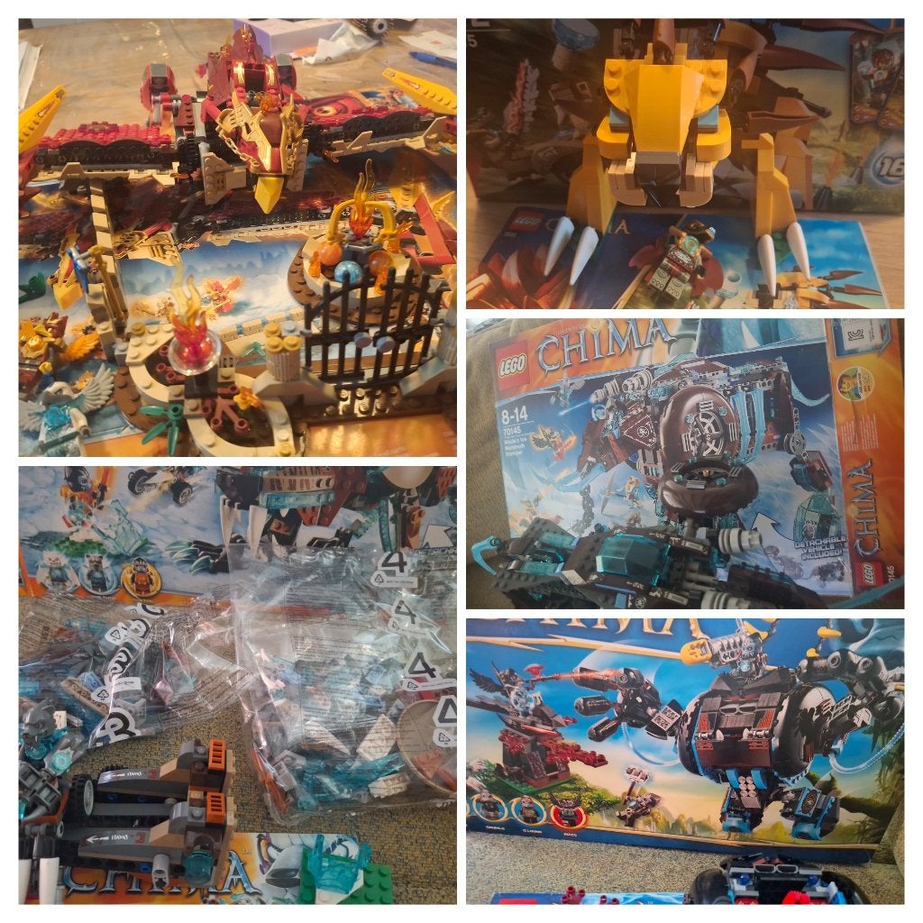 Veel lego chima, Overige thema's, Lego, Ophalen of Verzenden, Zo goed als nieuw