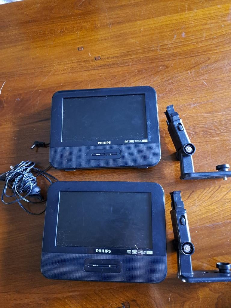 2 philips draagbare dvd spelers, Audio, Tv en Foto, Dvd-spelers, Ophalen of Verzenden, Dvd-speler, Philips, Draagbaar
