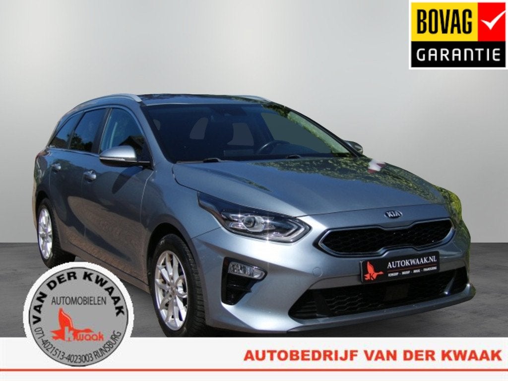 Kia Ceed 1.4 T-GDi Dyn.PlusL. (bj 2019, semi-automaat), Auto's, Automaat, 12 maanden, Zwart, 4 cilinders