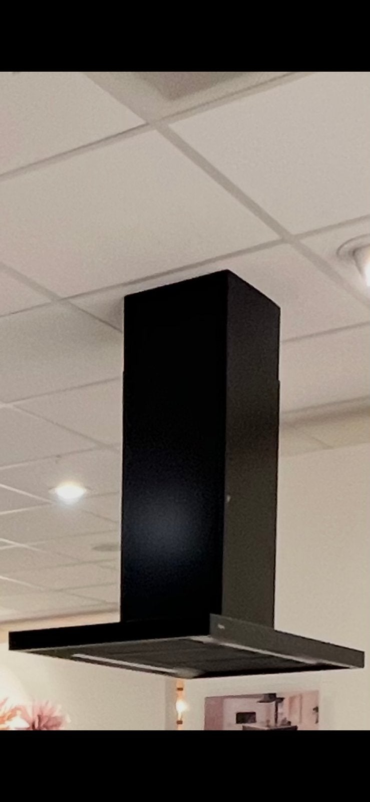 Afzuigkap Pelgrim | NIEUW | Zwart, Ophalen, Nieuw, 200 tot 400 m³ per uur, Onderbouw afzuigkap