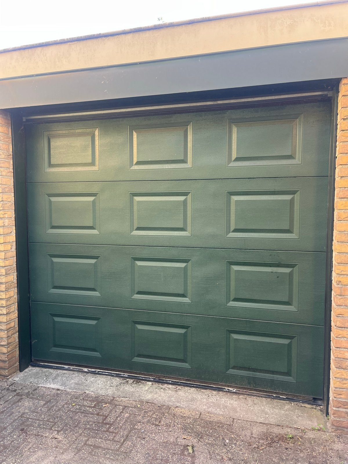 Elektrische Garagedeur met 2 Afstandsbedieningen, Ophalen, Gebruikt, 120 cm of meer, Garagedeur