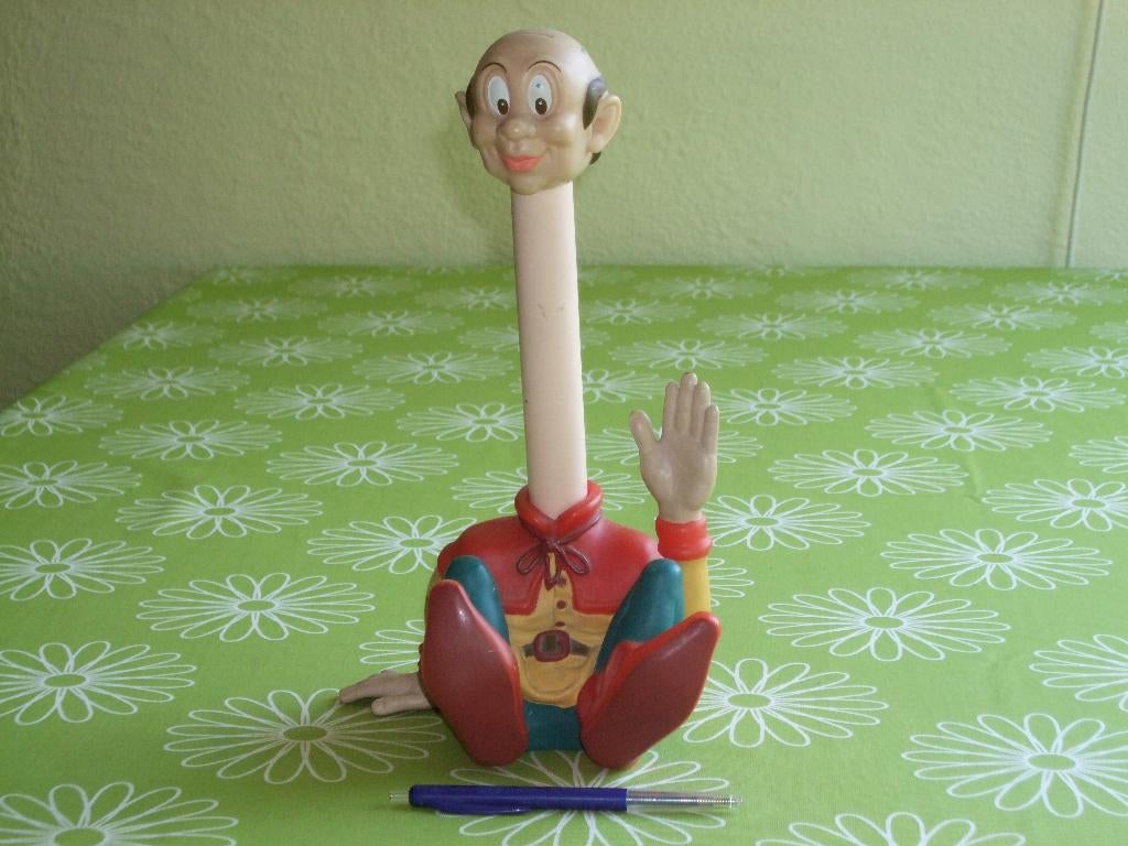 Vintage Efteling spaarpot Langnek van de ABN Amro bank, Verzamelen, Ophalen of Verzenden, Gebruikt, Beeldje of Poppetje