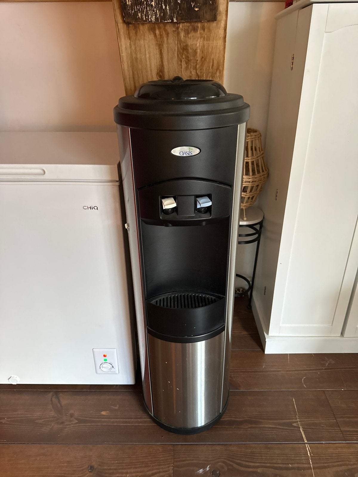 Oasis Waterkoeler - Koud en Kamertemperatuur Water, Ophalen, Zo goed als nieuw, Waterkoeler