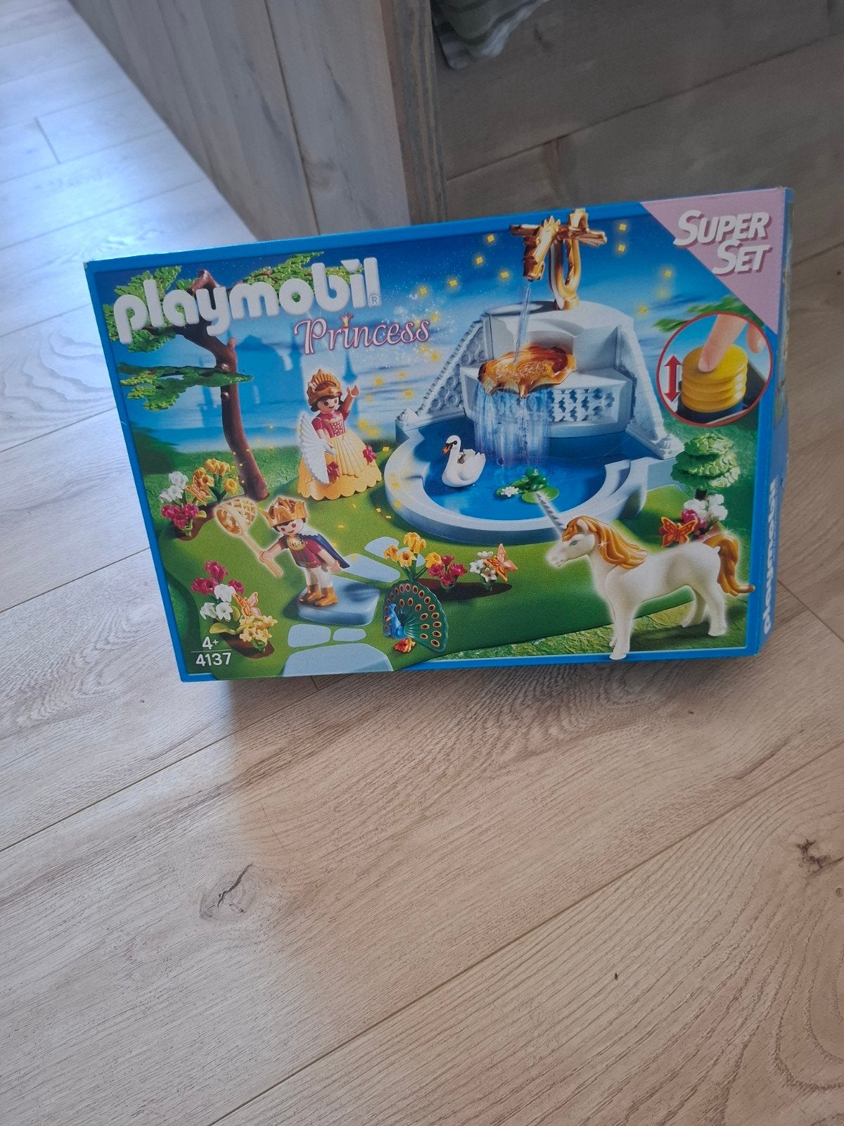 Playmobil Princess Super Set met Eenhoorn en Fontein, Complete set, Overige typen, Ophalen of Verzenden, Zo goed als nieuw