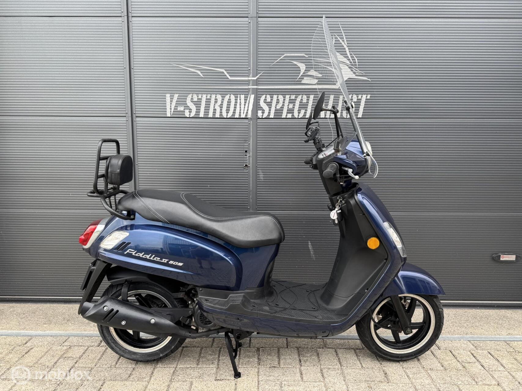 SYM Bromscooter Fiddle II 50S bomvol met fraaie optie's!, Gebruikt, 49 cc, Benzine, Fiddle