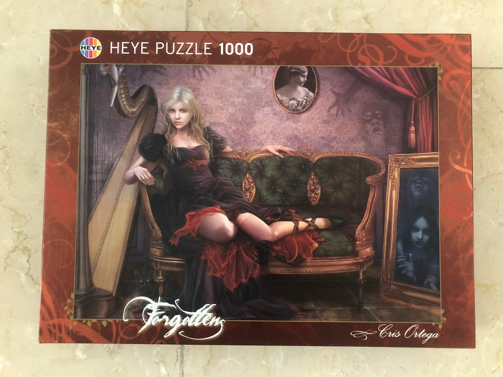Heye legpuzzel 1000 stukjes compleet., Ophalen, 500 t/m 1500 stukjes, Gebruikt, Legpuzzel