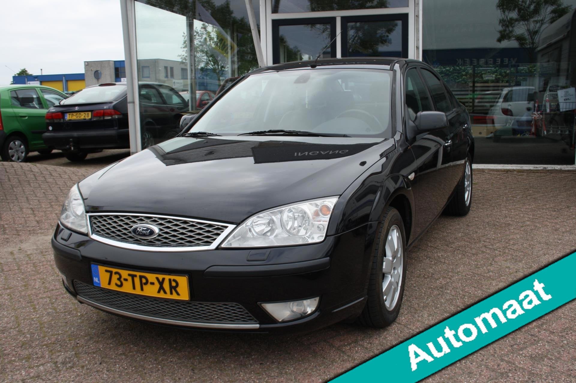 Ford Mondeo 2.0-16V Platinum airco, Stof, Mondeo, Automatische klimaatregeling, Zwart